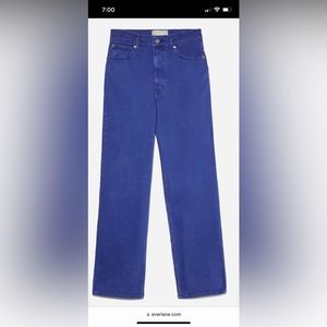 Everlane way high jean in Archroma Deep Lapis size 25 regular